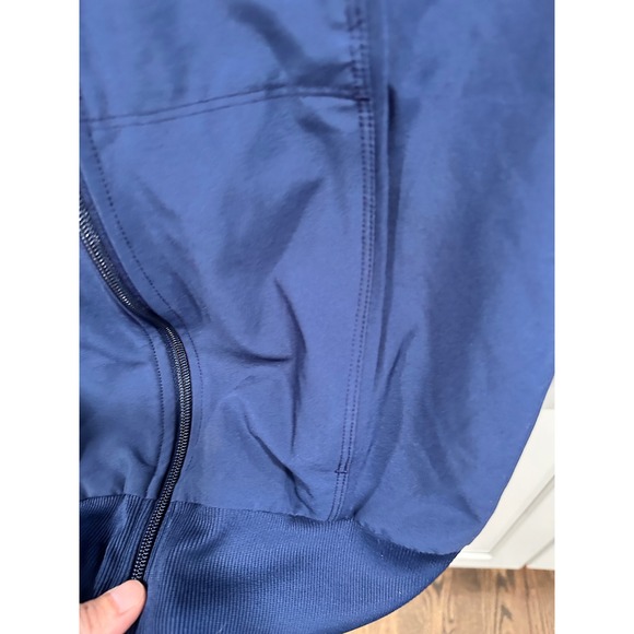 Cherokee Infinity Women's Navy Blue Zip Front Jacket M M M Style 2391A - Picture 3 of 7